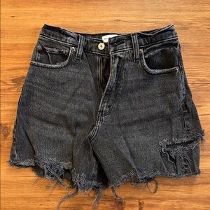 ABERCROMBIE & FITCH High Rise Dad Shorts